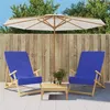 Image de vidaXL Strandhanddoeken 2 st 400 g/m² 60x135 cm stof koningsblauw362677