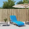 Image de vidaXL Strandhanddoeken 2 st 400 g/m² 75x200 cm stof turquoise362680