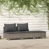 Image de Salon de jardin VIDAXL resine tressee gris 3 pieces x 63 x 55.5 3 personnes