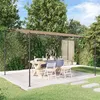 Image de vidaXL Luifel 4x3 m 180 g/m² stof en staal taupe362396