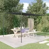 Image de vidaXL Prieel 3x3 m 180 g/m² stof en staal antracietkleurig362462