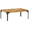 Image de vidaXL Table Basse, Table d'Appoint avec Pieds, Bout de Canapé, Meuble de Salon Salle de Séjour Intérieur, Marron Bois de 352018