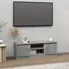 Image de Meuble TV avec porte Sonoma gris 102x30x36 cm