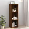 Image de vidaXL Bibliothèque/Meuble TV chêne marron 36x30x114cm bois ingénierie826657