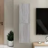 Image de Meuble TV mural Sonoma gris 30,5x30x110 cm