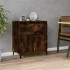 Image de vidaXL Buffet Chêne fumé 60x35x70 cm Bois d'ingénierie819689