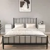 Image de vidaXL Tables de Chevet 2 pcs, Armoires de Nuit avec Rangement, Armoires de Lit, Tables de Nuit, Meubles de Chambre à Coucher, Industriel, Blanc