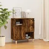 Image de vidaXL Buffet Chêne fumé 60x35x70 cm Bois d'ingénierie821145