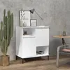 Image de Buffet Blanc 60x35x70 cm Bois d ingénierie