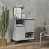 Image de Buffet Gris béton 60x35x70 cm Bois d ingénierie