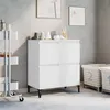 Image de vidaXL Buffet Blanc 60x35x70 cm Bois d'ingénierie821164