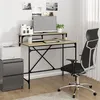 Image de Bureau chêne sonoma 100x50x90 cm bois d'ingénierie et fer