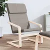 Image de Chaise de relaxation Taupe Tissu