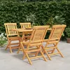 Image de vidaXL 5-delige Tuinset massief teakhout3154999