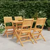 Image de vidaXL 5-delige Tuinset massief teakhout3155011
