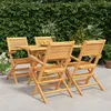 Image de vidaXL 5-delige Tuinset massief teakhout3155013