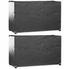 Image de vidaXL Housses salon de jardin 2pcs 8oeillets 125x55x75cm rectangulaire 3155341