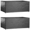 Image de vidaXL Housses salon de jardin2pcs 8oeillets 180x122x75cm rectangulaire 3155347