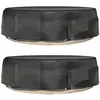 Image de Housses pour salon îlot 2 pcs 8 oeillets Ø188x50 cm rond