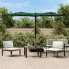 Image de vidaXL Parasol de Jardin à Double Tête avec LED, Pare-soleil de Patio, Abri de Soleil, Parasol de Plage Terrasse Extérieur, 362970