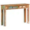 Image de Table console 110x30x75 cm bois massif de récupération