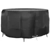 Image de vidaXL Housse pour meubles de jardin 10 oeillets Ø230x90 cm rond 319298