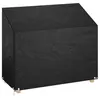 Image de vidaXL Housse de banc de jardin 8 oeillets 160x70x70-88 cm polyéthylène 319339