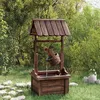 Image de vidaXL Wensfontein met pomp 57x50x112 cm massief vurenhout363337