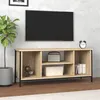 Image de Meuble TV chêne sonoma 102x35x45 cm bois d ingénierie
