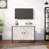 Image de Meuble TV avec portes sonoma gris 60x35x45 cm bois d ingénierie