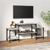 Image de Meuble TV Sonoma gris 117x35x52 cm Bois d ingénierie