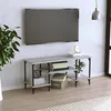 Image de Meuble TV sonoma gris 102x35x45,5 cm bois d ingénierie