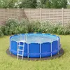 Image de Vidaxl Tapis de Sol pour Piscine, Gris Clair, Ø366 Cm, Géotextile Polyester