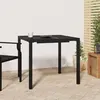 Image de vidaXL Table de jardin anthracite 80x80x72 cm acier 362743