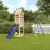 Image de Vidaxl Aire de Jeux pour Jardin, Bois de Pin Massif