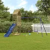Image de Aire de jeux d extérieur bois de pin imprégné