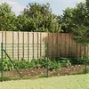 Image de vidaXL Draadgaashek 0,8x25 m gegalvaniseerd staal groen154056