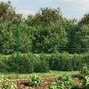 Image de vidaXL Draadgaashek met grondankers 2x25 m groen154110