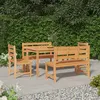 Image de vidaXL 5-delige Tuinset massief teakhout3157195