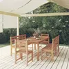 Image de vidaXL 5-delige Tuinset massief teakhout3157201