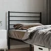 Image de Tête de lit métal noir 90 cm