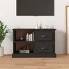 Image de Meuble TV noir 73x35,5x47,5 cm bois d ingénierie