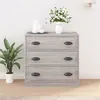 Image de vidaXL Buffet sonoma gris 70x35,5x67,5 cm bois d'ingénierie816230