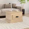 Image de vidaXL Table basse Chêne sonoma 50x50x35 cm Bois d'ingénierie816251