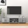 Image de Meuble TV sonoma gris 180x31,5x40 cm bois d ingénierie
