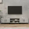 Image de Meuble TV gris béton 180x31,5x40 cm bois d ingénierie