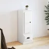 Image de Buffet haut blanc 36x35,5x103,5 cm bois d ingénierie