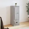Image de Buffet haut sonoma gris 36x35,5x103,5 cm bois d ingénierie