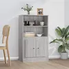 Image de vidaXL Buffet haut sonoma gris 60x35,5x103,5 cm bois d'ingénierie816318