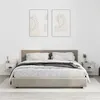 Image de vidaXL Tables de chevet murales 2 pcs gris béton 41,5x36x28 cm816385